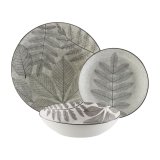 Spisestel Versa Aylen Gr� Porcel�n 18 Dele #1