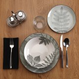 Spisestel Versa Aylen Gr� Porcel�n 18 Dele #2