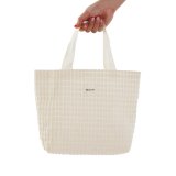 Hndtasker til damer Versa Corduroy Hvid 9 x 22 x 23 cm #1