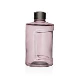 Vandflaske Versa Pink Glas Aluminium 900 ml 10 x 19 x 10 cm #1