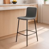 Taburet Versa Sort Metal 44,5 X 93,5 X 51 CM #2