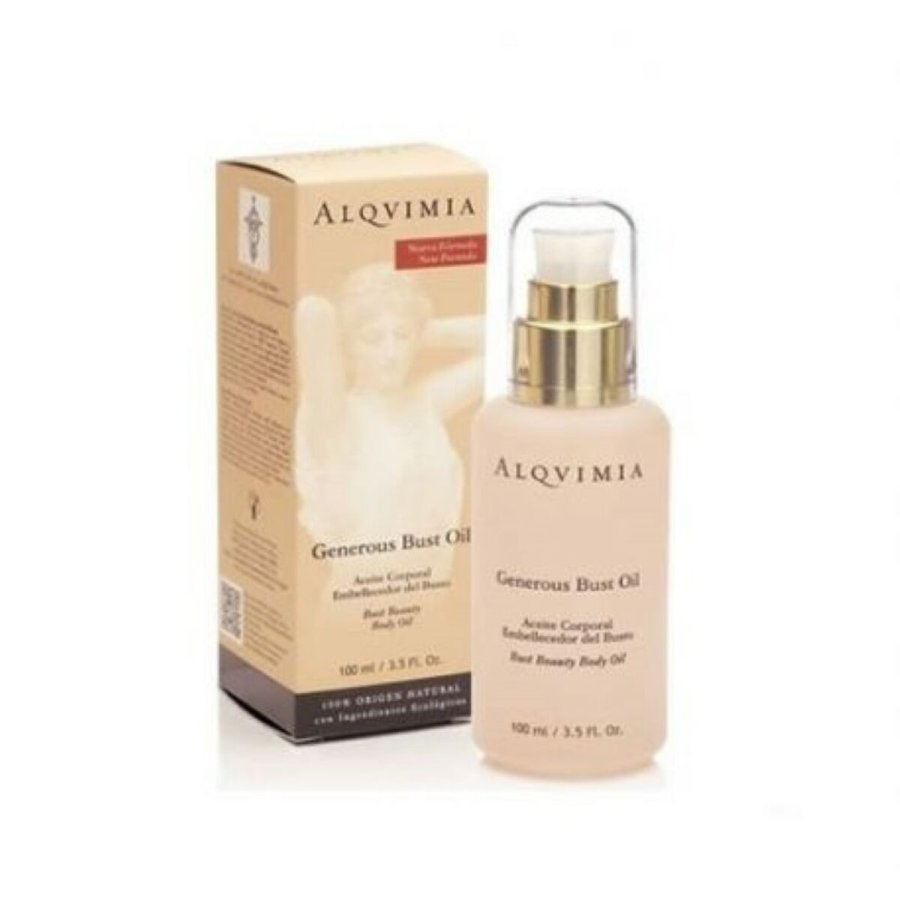 Creme med opstrammende effekt p halsen og kavalergangen Generous Bust Oil Alqvimia 100 ml #1