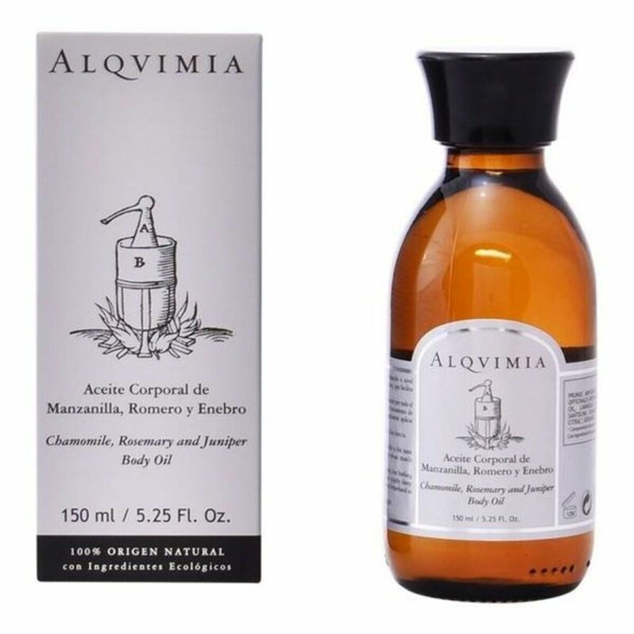 Kropsolie Alqvimia Kamille Enebr Rosmarin (150 ml) #1