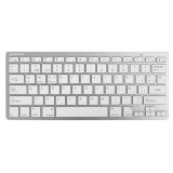 Tastatur Silver HT Teclado Inal�mbrico Colors Edition - Blanco Spansk qwerty S�lvfarvet #1