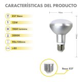 LED-lampe Silver Electronics 999007 R90 E27 Gr 12 W 3000K #3