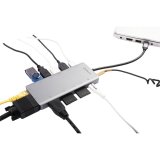 USB Hub Silver HT LOGAN 13 EN 1 #1