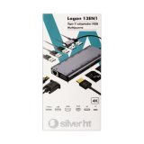USB Hub Silver HT LOGAN 13 EN 1 #3