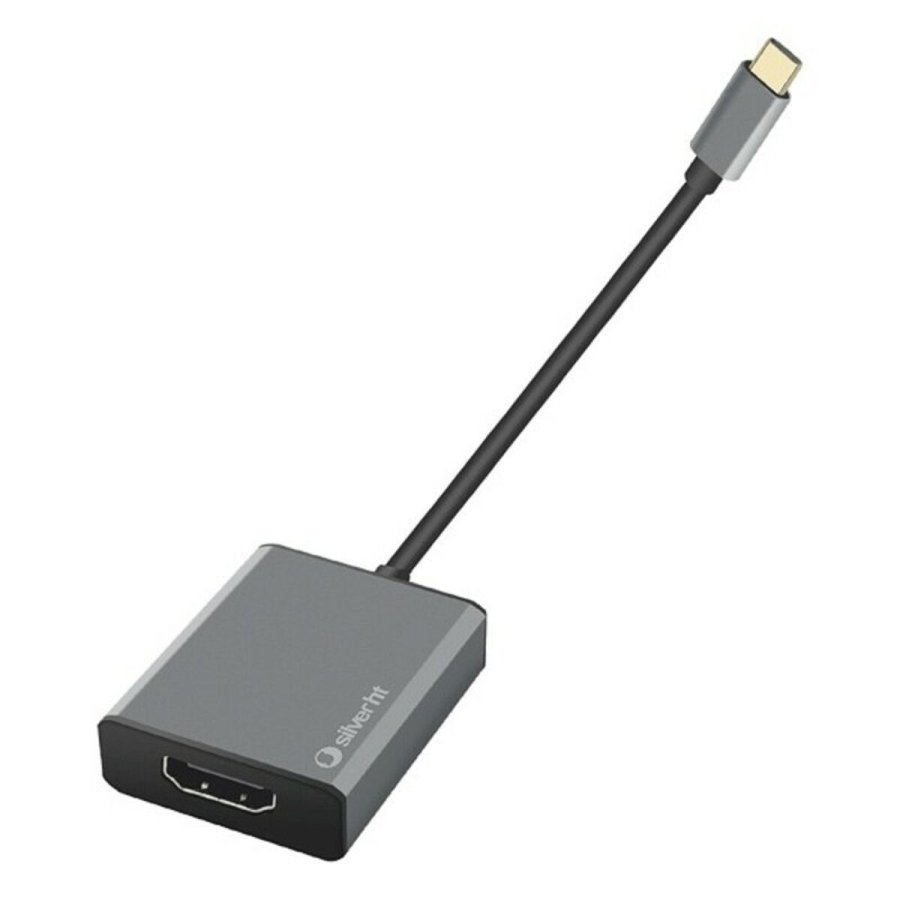 USB C til HDMI-adapter Silver Electronics LOGAN 4K #1