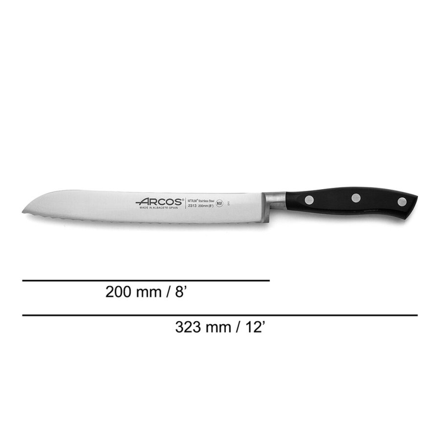 Brdkniv Arcos serie riviera Stl 20 cm #2