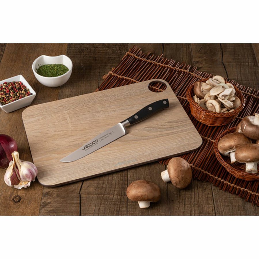 Kkkenkniv Arcos serie riviera Sort Stl 15 cm 6