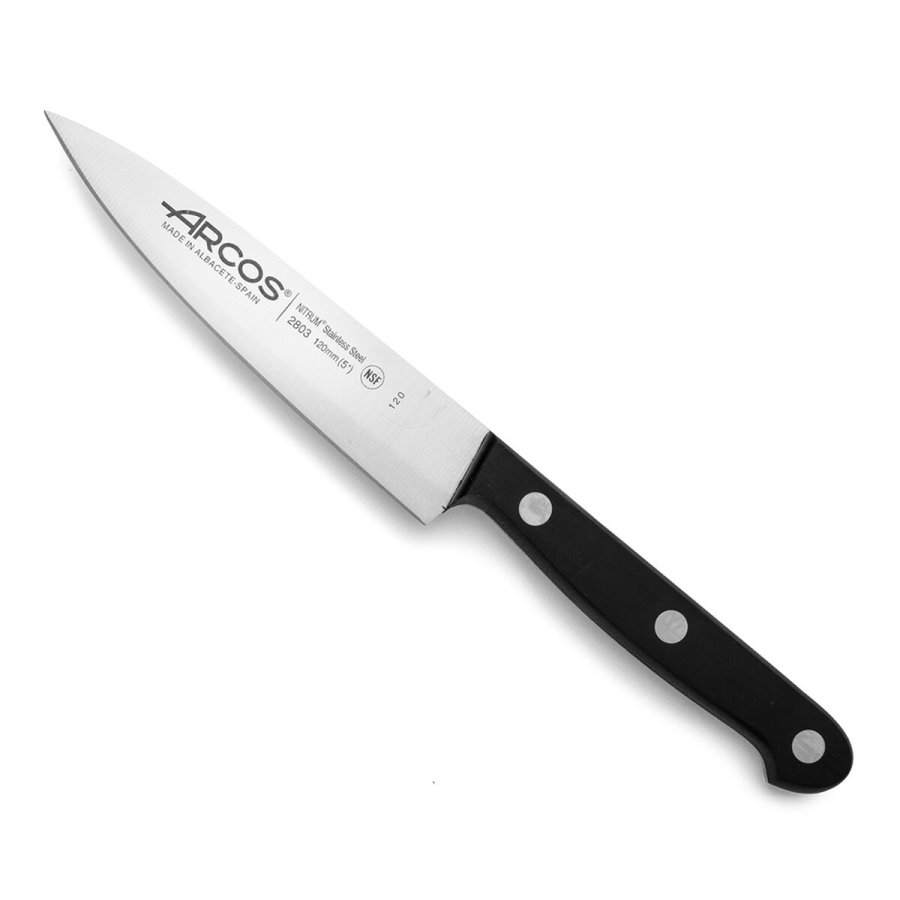 Kkkenkniv Arcos serie universal Sort Stl 12 cm #1