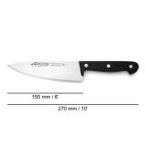 Kkkenkniv Arcos serie universal Sort Stl 15,5 cm 6