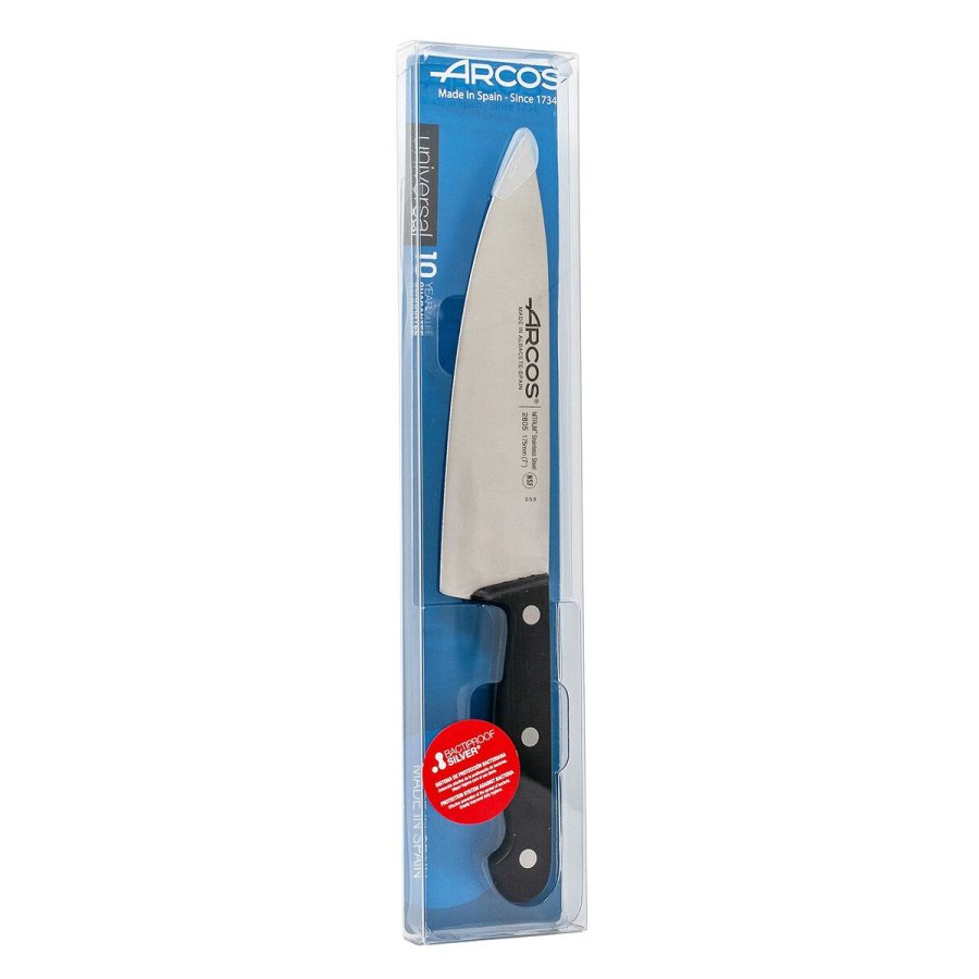 Kkkenkniv Arcos 17,5 cm Sort #7