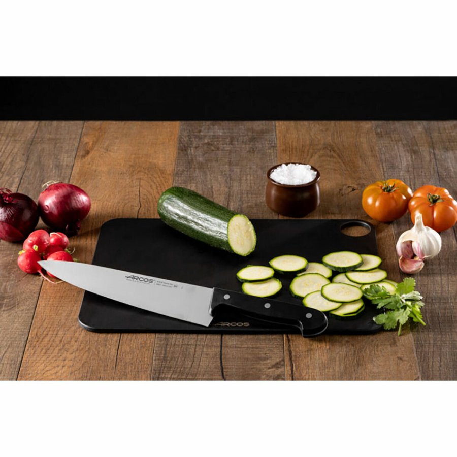 Kkkenkniv Arcos serie universal Sort Stl 25 cm #5