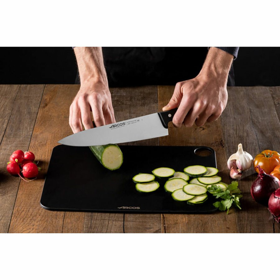 Kkkenkniv Arcos serie universal Sort Stl 25 cm #6