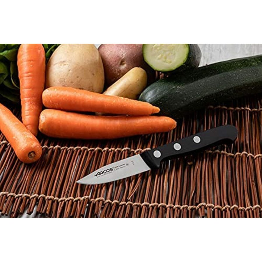 Skrllekniv Arcos Universal Rustfrit stl Sort 7,5 cm #4