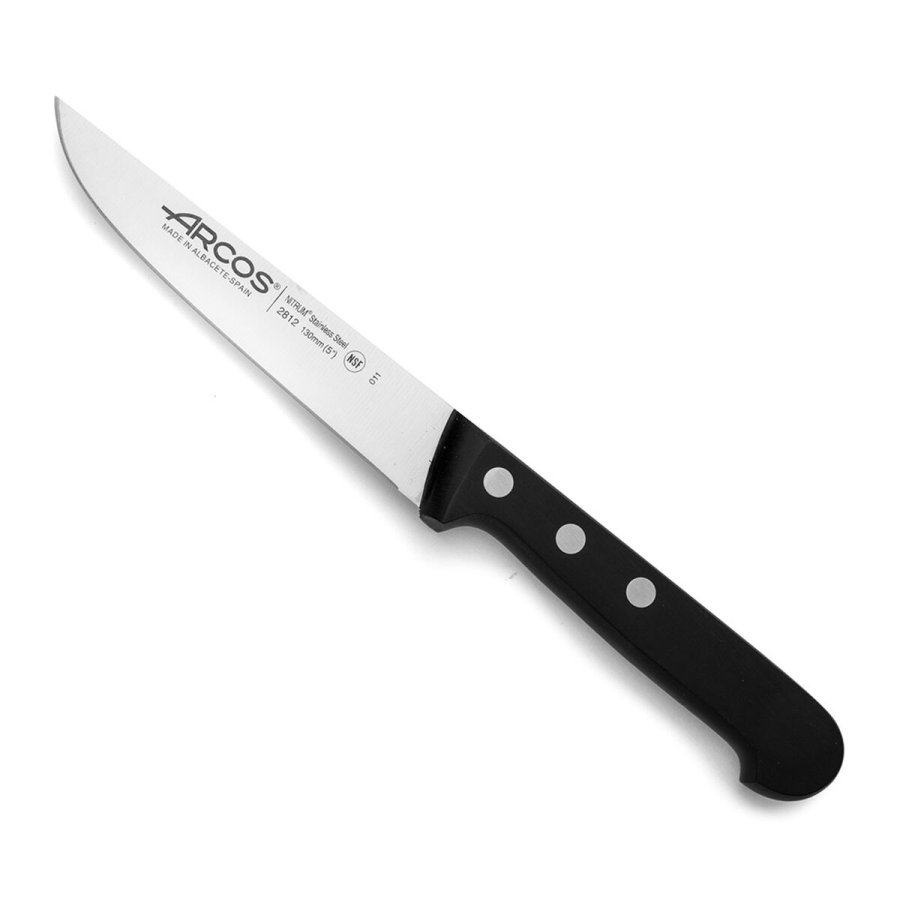 Kkkenkniv Arcos serie universal Sort Stl 13 cm #1