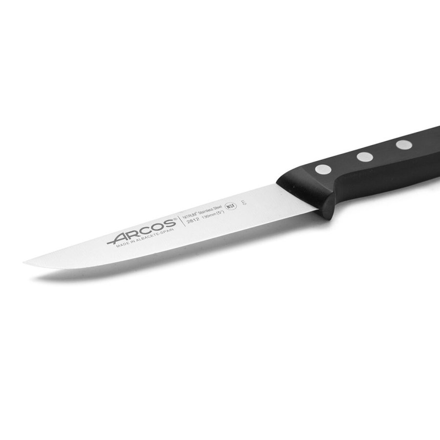 Kkkenkniv Arcos serie universal Sort Stl 13 cm #3