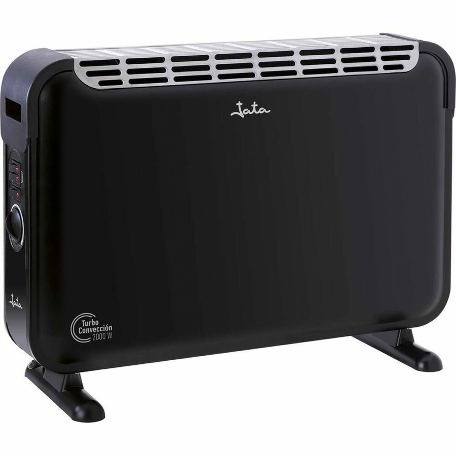 Elektrisk konvektion varmeapparat JATA C214T Sort 2000 W #1