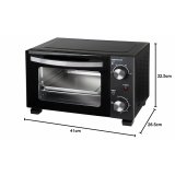 Elektrisk miniovn JATA HN910       10L #6