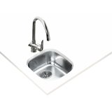 Vask med et rum Teka BE3437 Slvfarvet #9