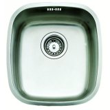 Vask med et rum Teka BE3437 Slvfarvet #1