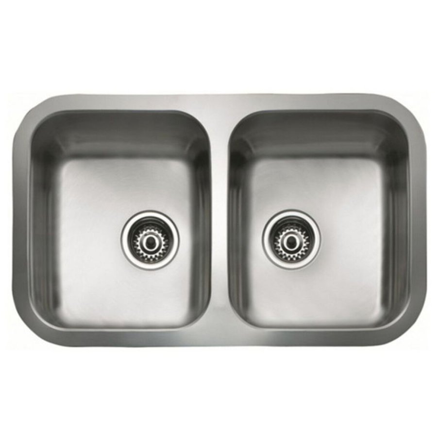 Vask med to rum Teka inox bajo encimera #1