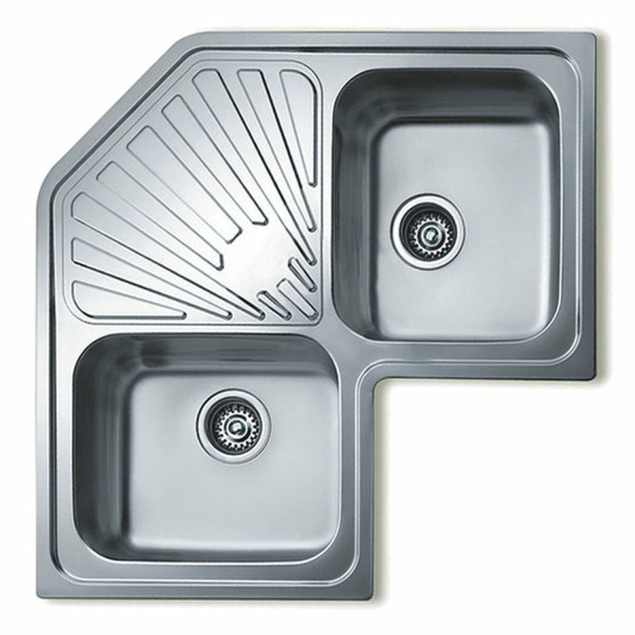 Vask med to rum Teka ANGULAR 2C SF #1