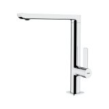 Hane med blandingsbatteri Teka FO 915 S�lvfarvet Metal #4