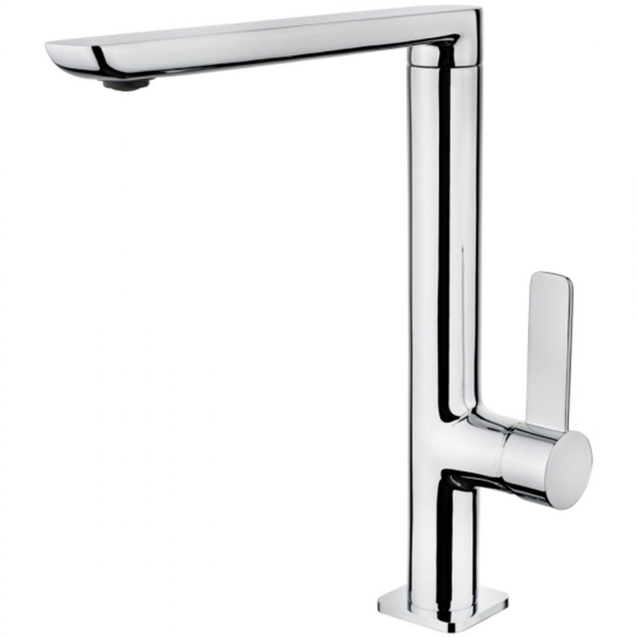 Hane med blandingsbatteri Teka FO 915 S�lvfarvet Metal #1