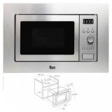 Indbygget mikroblgeovn med grill Teka MWE204FI 20 L 800W Stl 800 W 20 L #1