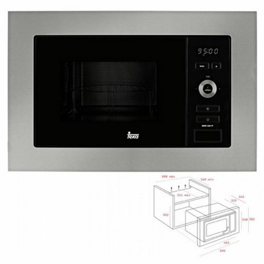 Indbygget mikroblgeovn med grill Teka MWE 225 FI 20 L 800W Stl 800 W 20 L #1