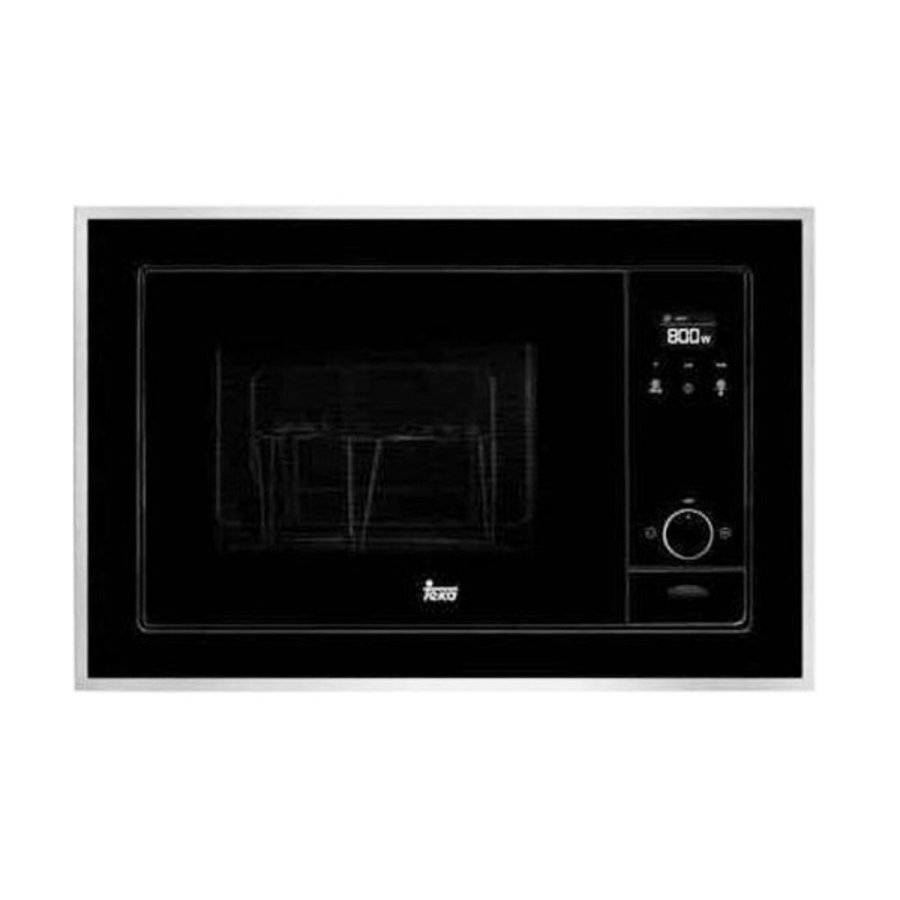 Indbygget mikroblgeovn med grill Teka ML 820 BIS 20 L 700W Sort Sort/Slvfarvet 700 W 20 L #1