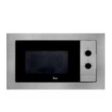 Indbygget mikroblgeovn Teka MB 620 BI 20 L 700W 700 W Sort Gr Sort/Slvfarvet Stl 20 L #1