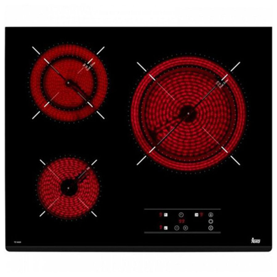 Plade i glaskeramik Teka VITROCERAMICAS 60 cm 60 cm #1