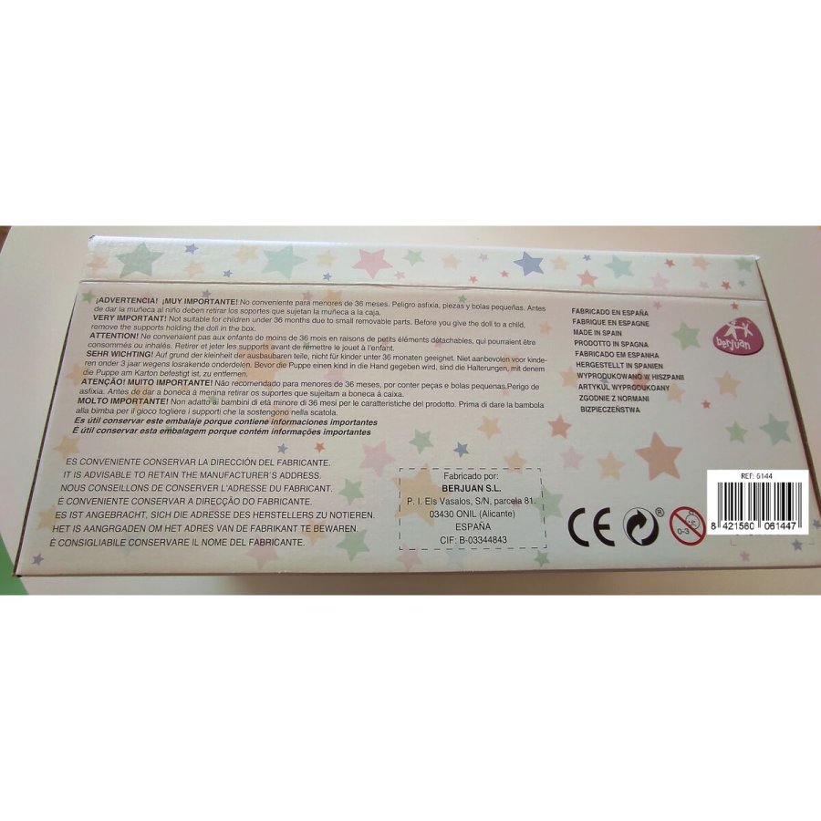 Babydukke med tilbehr Berjuan (30 cm) #2