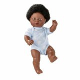 Baby Dukke Berjuan 7058-17 38 cm Afrikansk mand #1