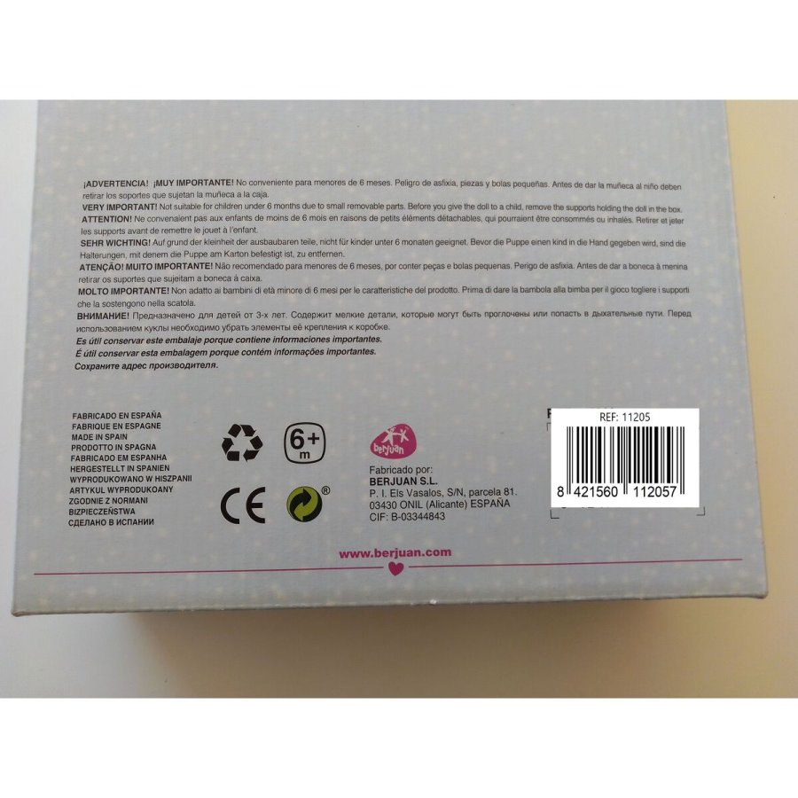 Dukke Berjuan 11205-24 Kanin 36 cm #2