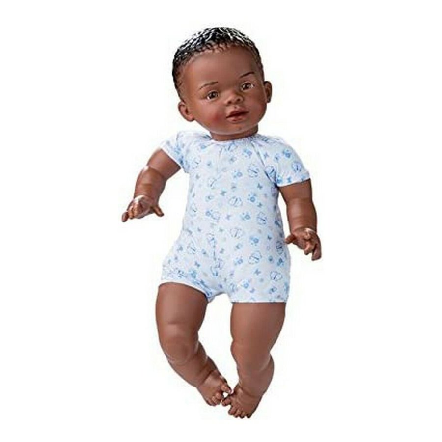 Baby dukke Berjuan Newborn Afrikansk kvinde 45 cm (45 cm) #1