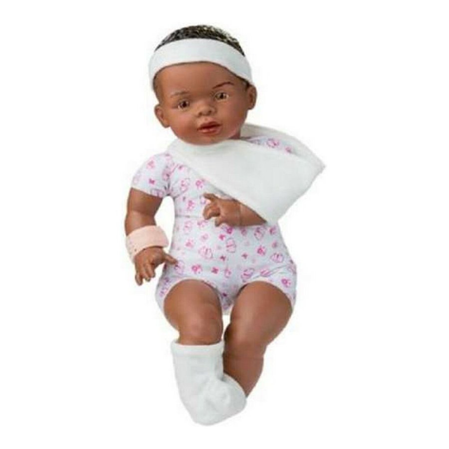 Baby dukke Berjuan Newborn Afrikansk kvinde 45 cm (45 cm) #3