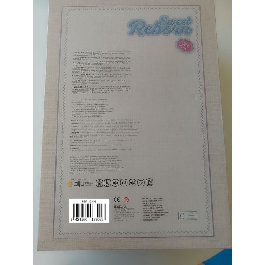 Baby Dukke Berjuan 18302-24 50 cm #4