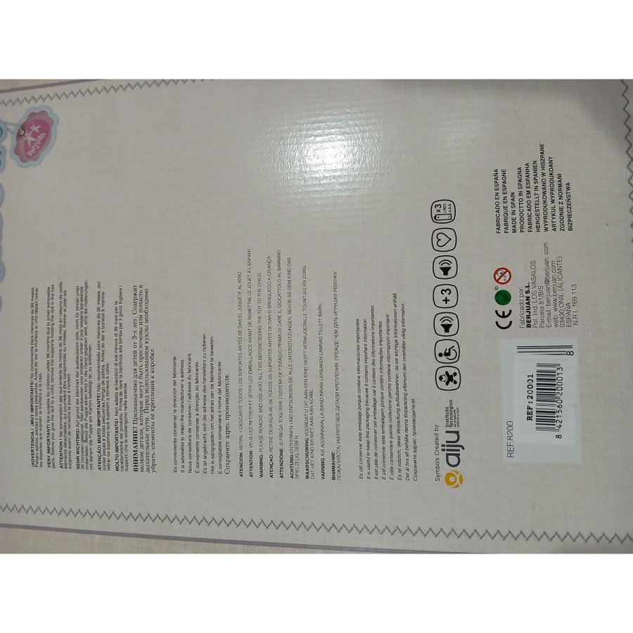 Baby dukke Berjuan Chubby Dancer 50 cm #2