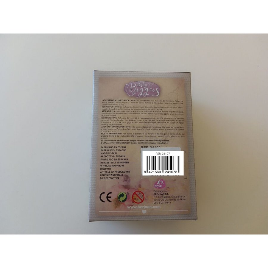 Baby dukke Berjuan 24107-24 14 cm #2