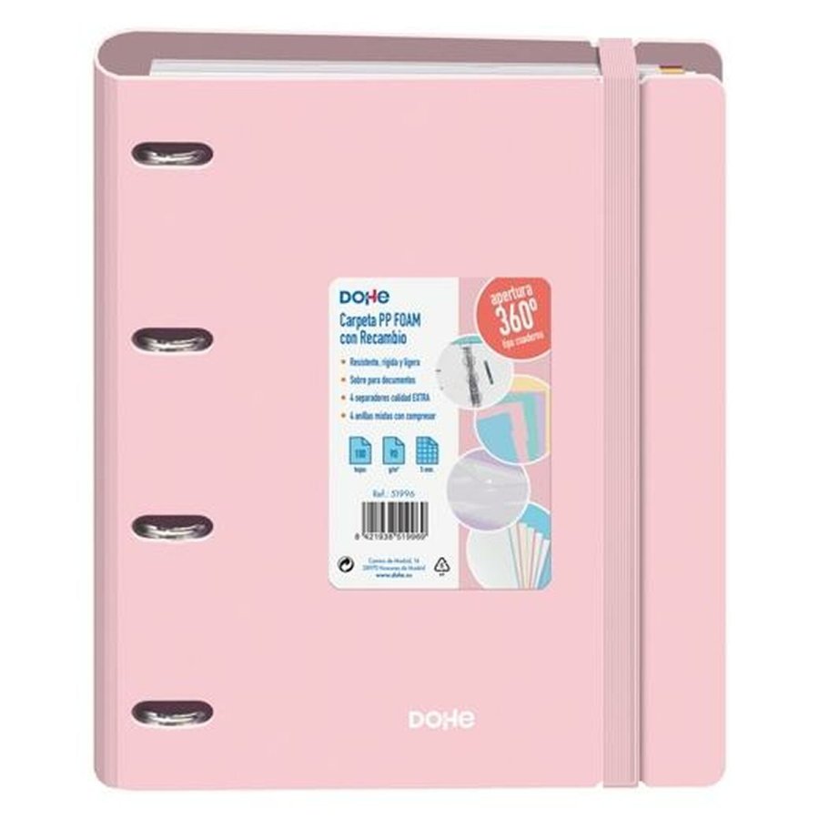 Ringbind DOHE Pink A4 (12 enheder) #2