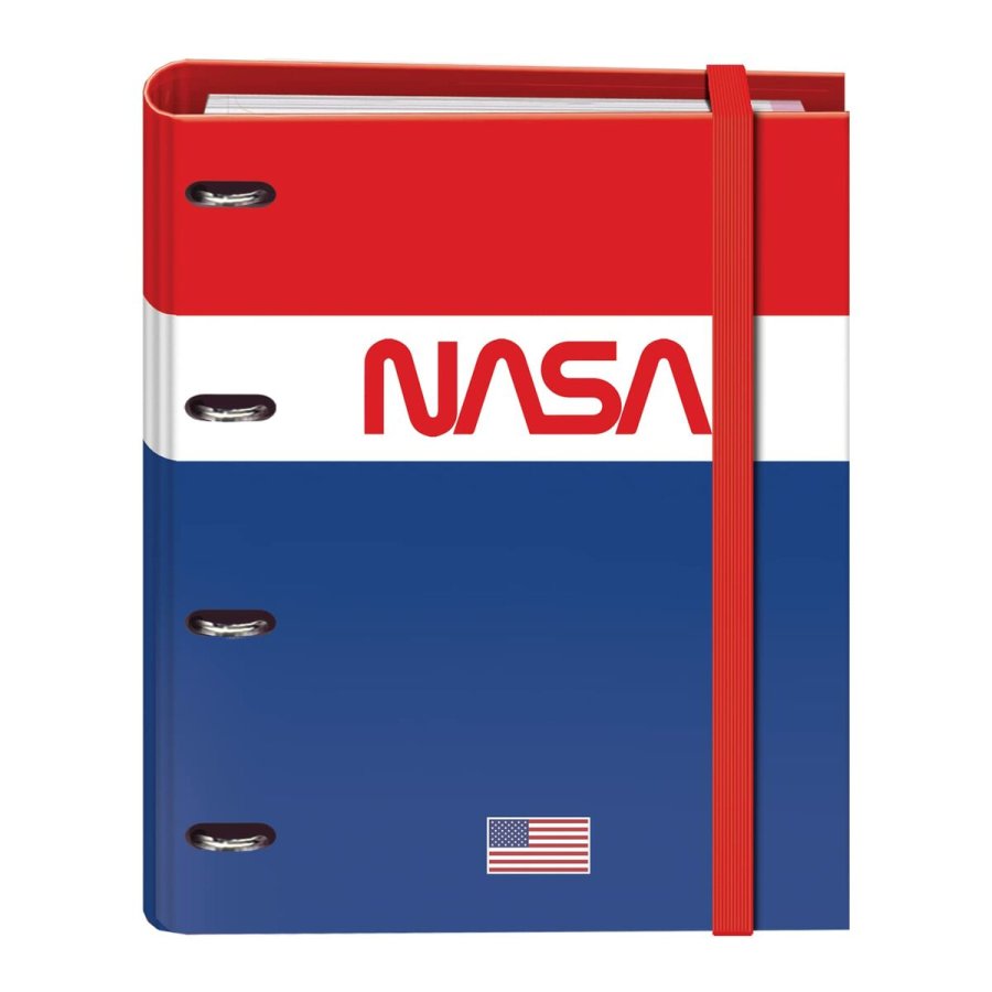 Ringbind DOHE Nasa Flag Udskifter (100 Ark) Multifarvet A4 #1