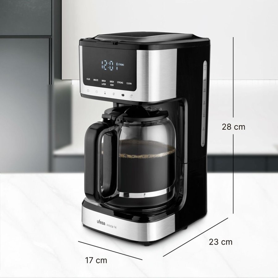 Drip Coffee Machine UFESA 71606101 Sort #2