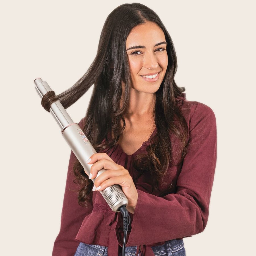 Krllejern UFESA PRO GLAM TWIST Hvid Sort #2