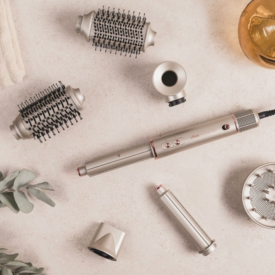 Krllejern UFESA PRO GLAM TWIST Hvid Sort #7