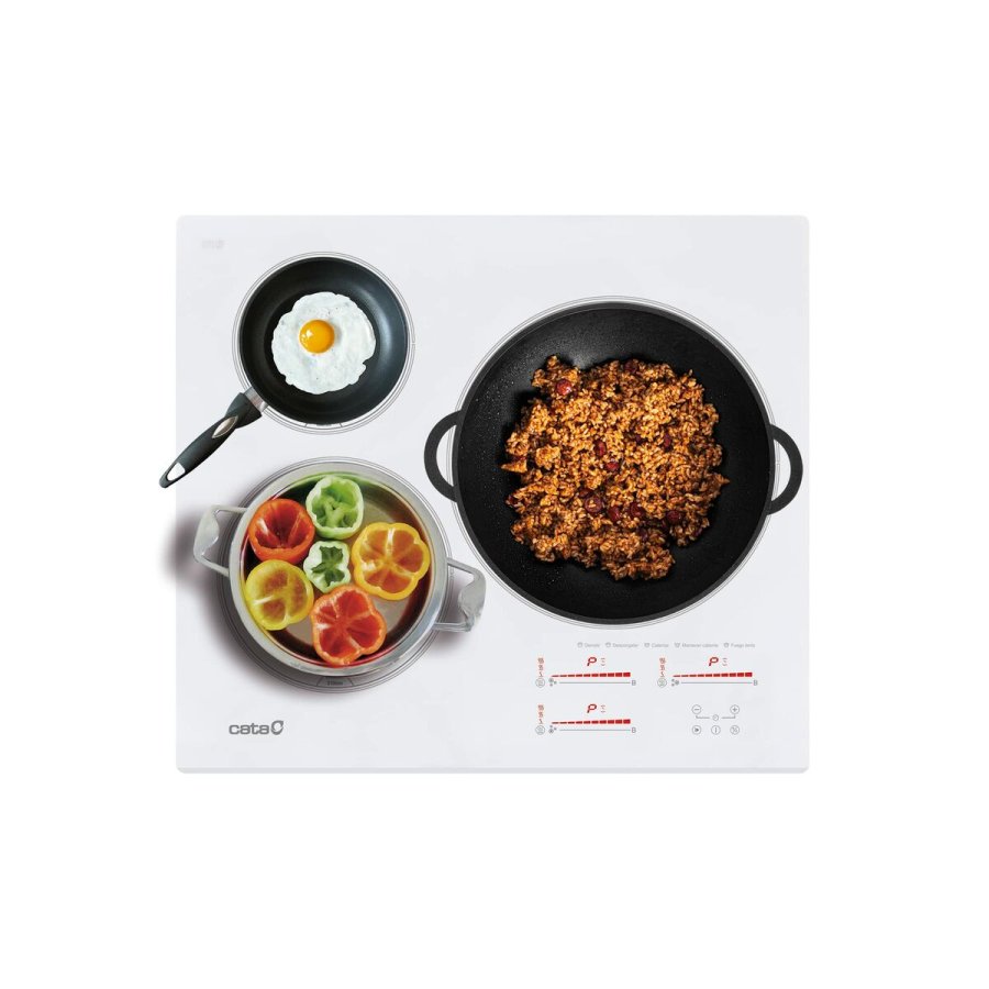 Induktionsplade Cata INSB6030WH 30 cm 60 cm 59 cm 3600 W 7100 W #5