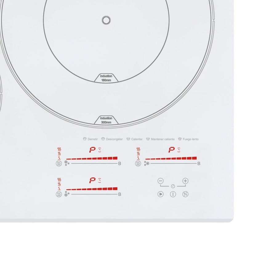 Induktionsplade Cata INSB6030WH 30 cm 60 cm 59 cm 3600 W 7100 W #9